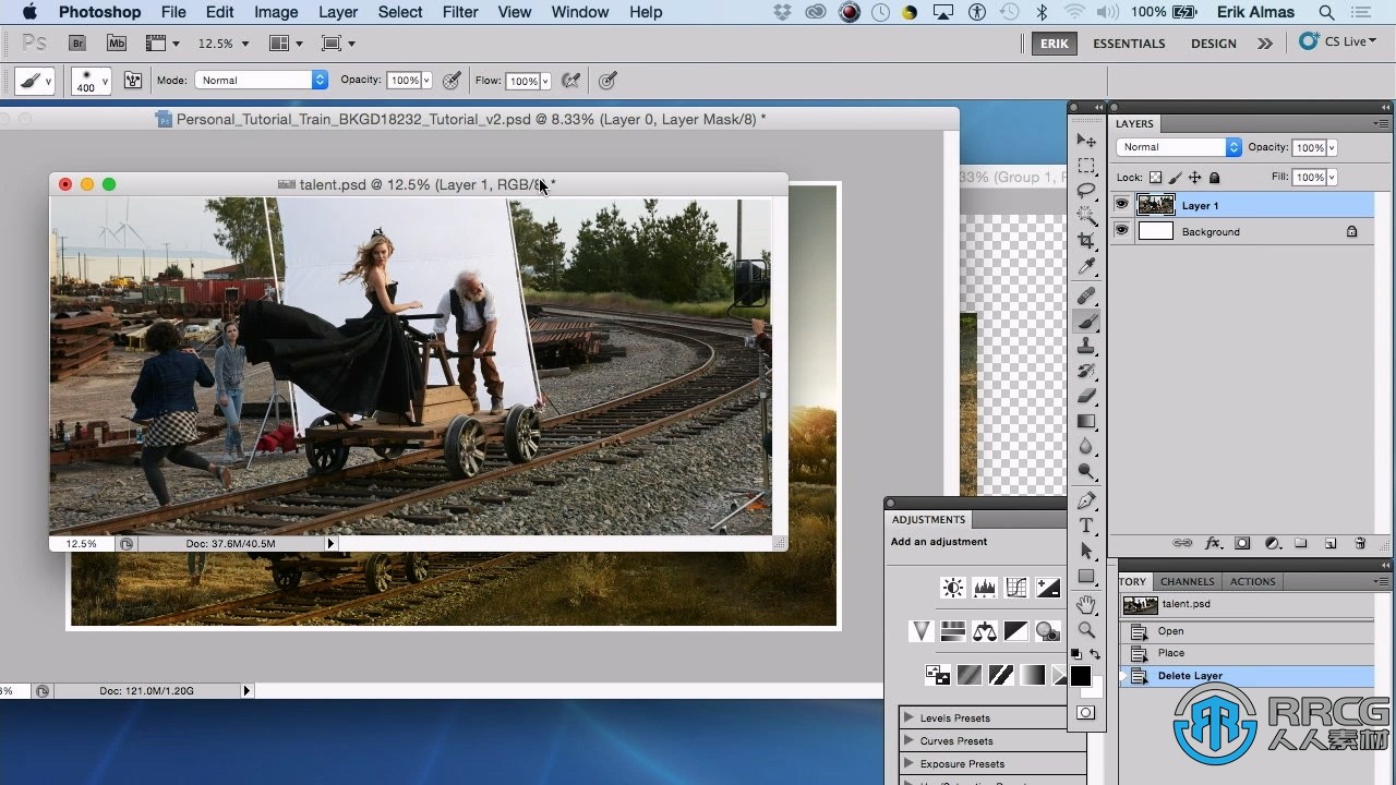 Photoshop摄影照片无缝合成技术训练视频教程
