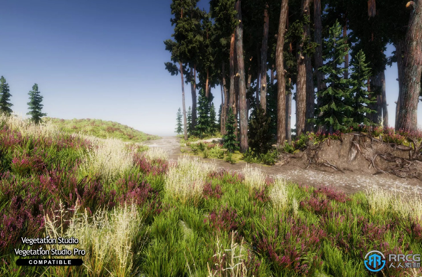 高級樹葉樹干樹木植物環境Unity游戲素材資源