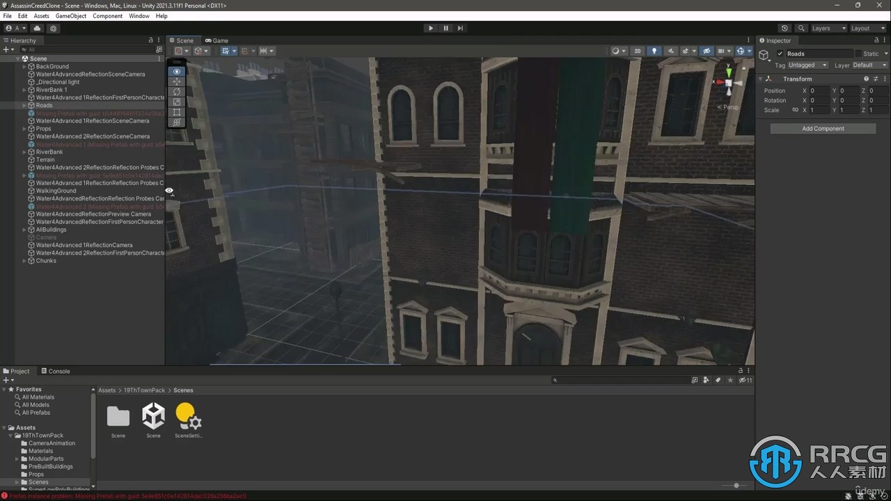 Unity 3D刺客信条手机游戏开发制作训练视频教程