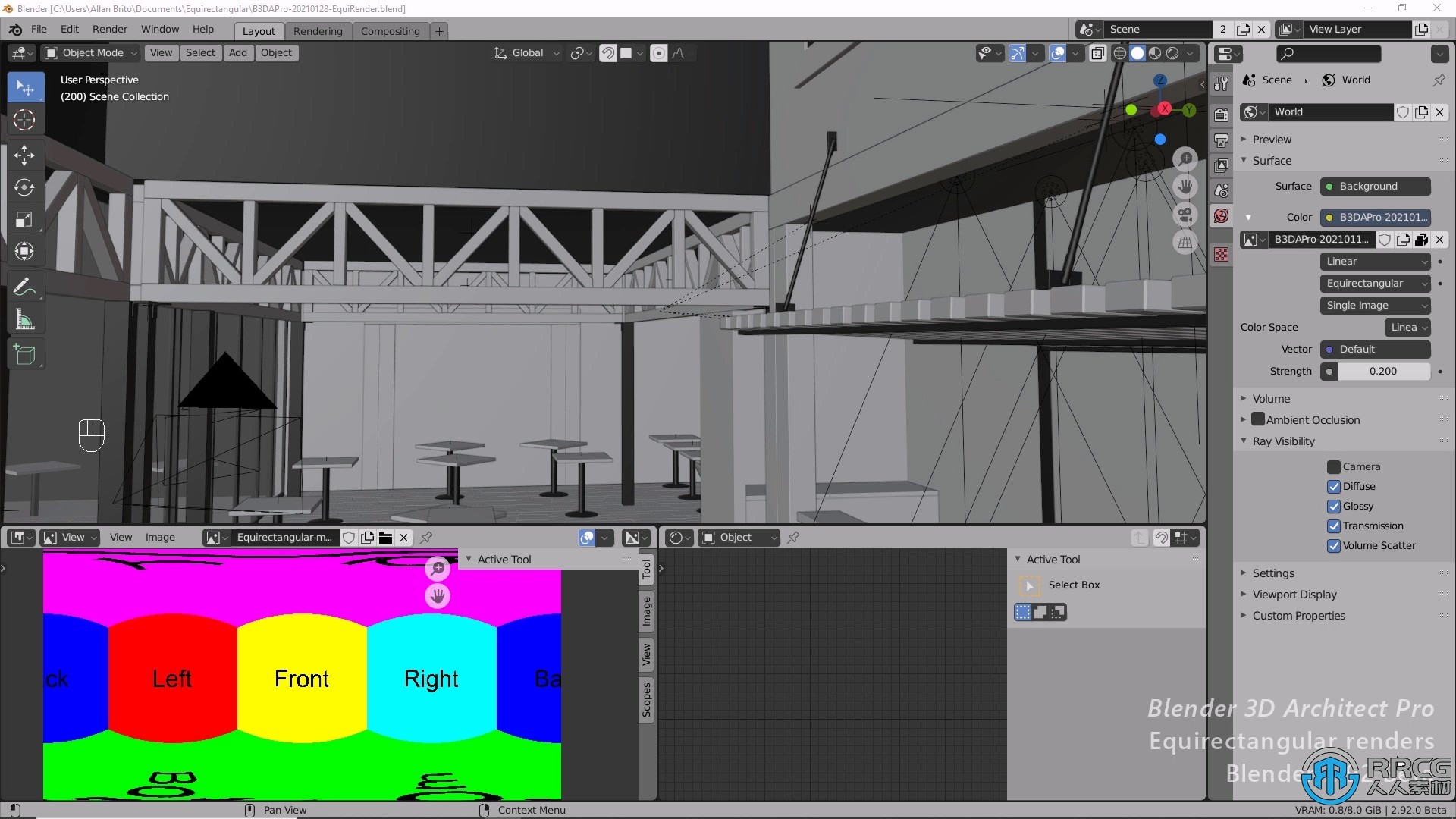 Blender 3D建筑可视化系列课程视频教程合集