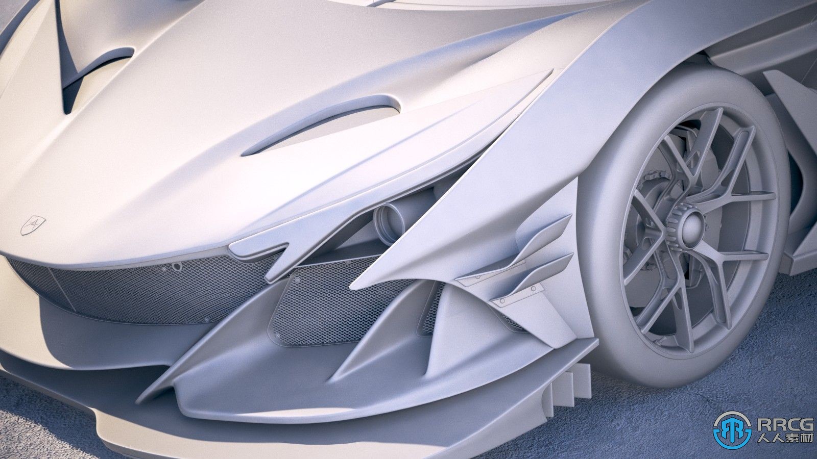 阿波罗Gumpert Apollo Intensa Emozione 2019款超跑汽车3D模型