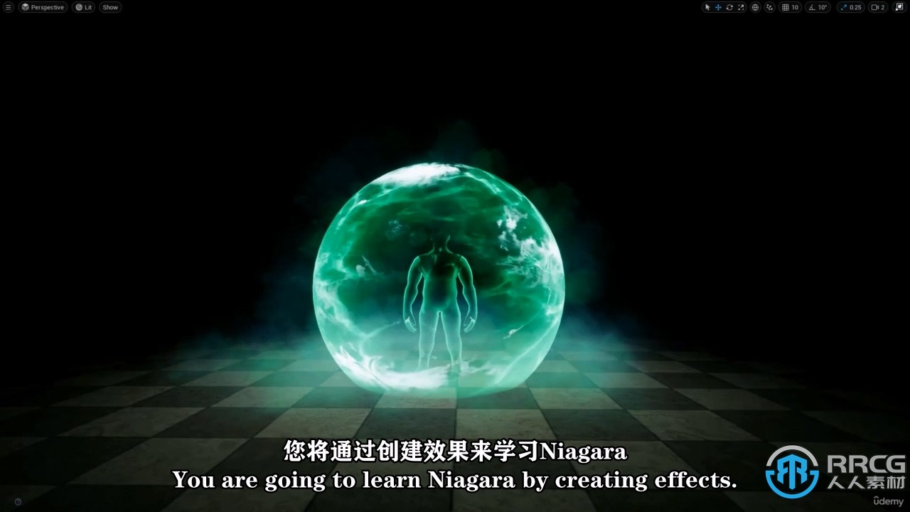 【中文字幕】UE5虚幻引擎Niagara粒子特效制作视频教程