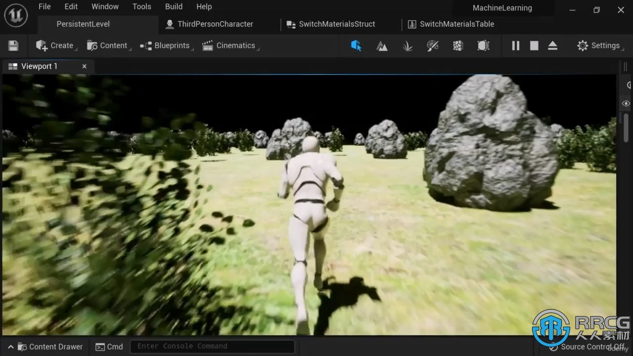 UE虚幻引擎用python生成图像和分割ML技术训练视频教程