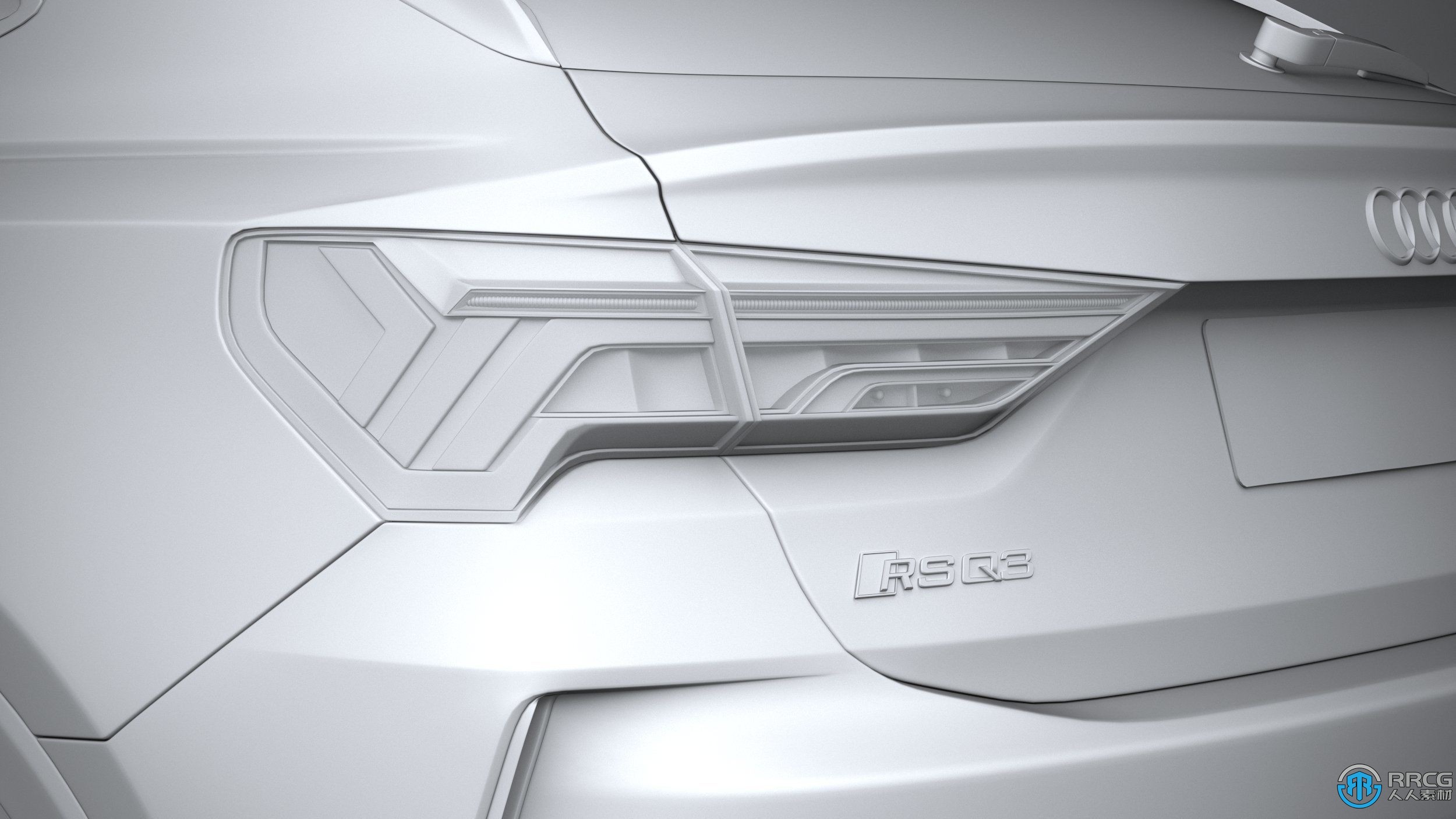 奥迪Audi RS Q3 Sportback 2020款汽车3D模型
