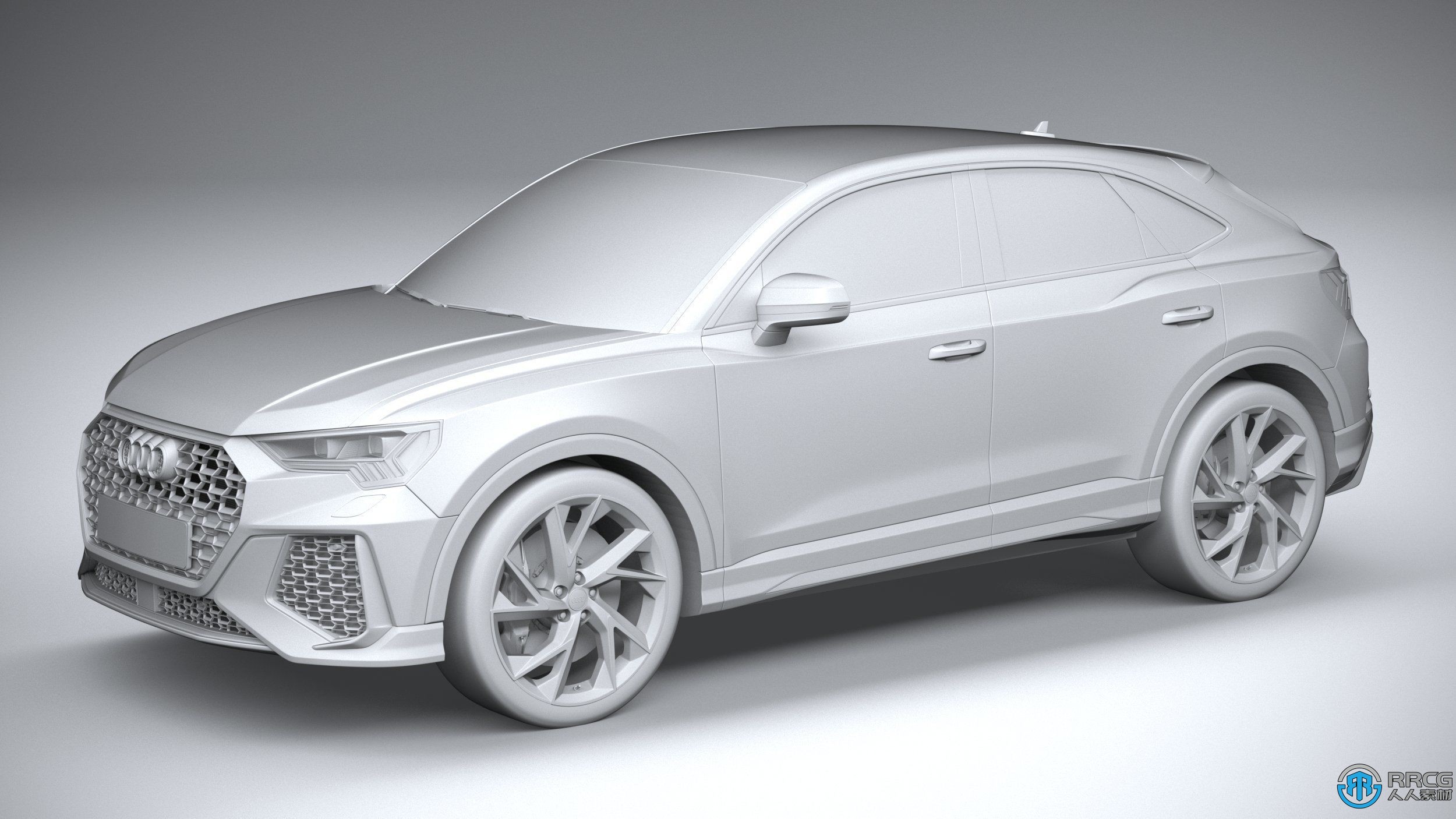 奥迪Audi RS Q3 Sportback 2020款汽车3D模型