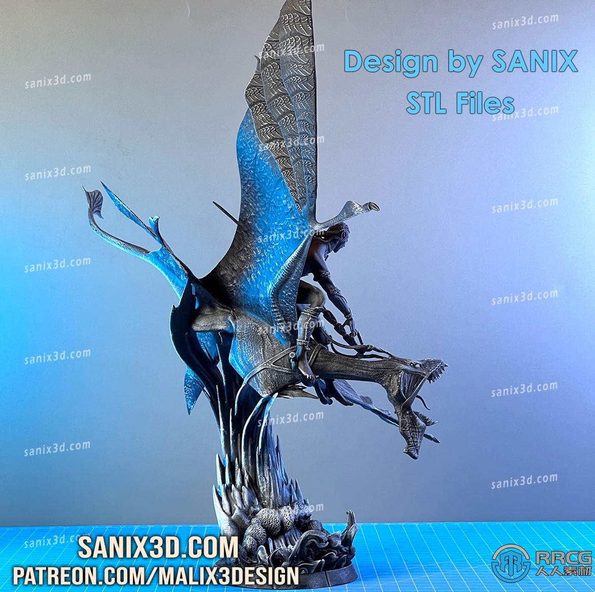 阿凡达水之道影视角色Jake Sully杰克萨利雕塑3D打印模型