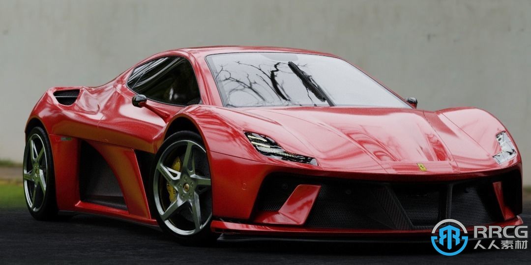 法拉利Ferrari 260GTB概念超跑汽車3D模型