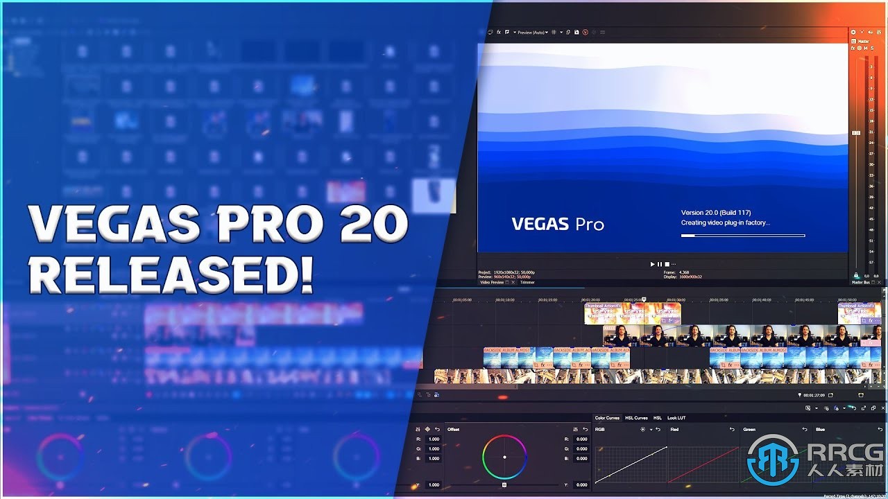 Vegas Pro视频剪辑软件V20.0.0.326