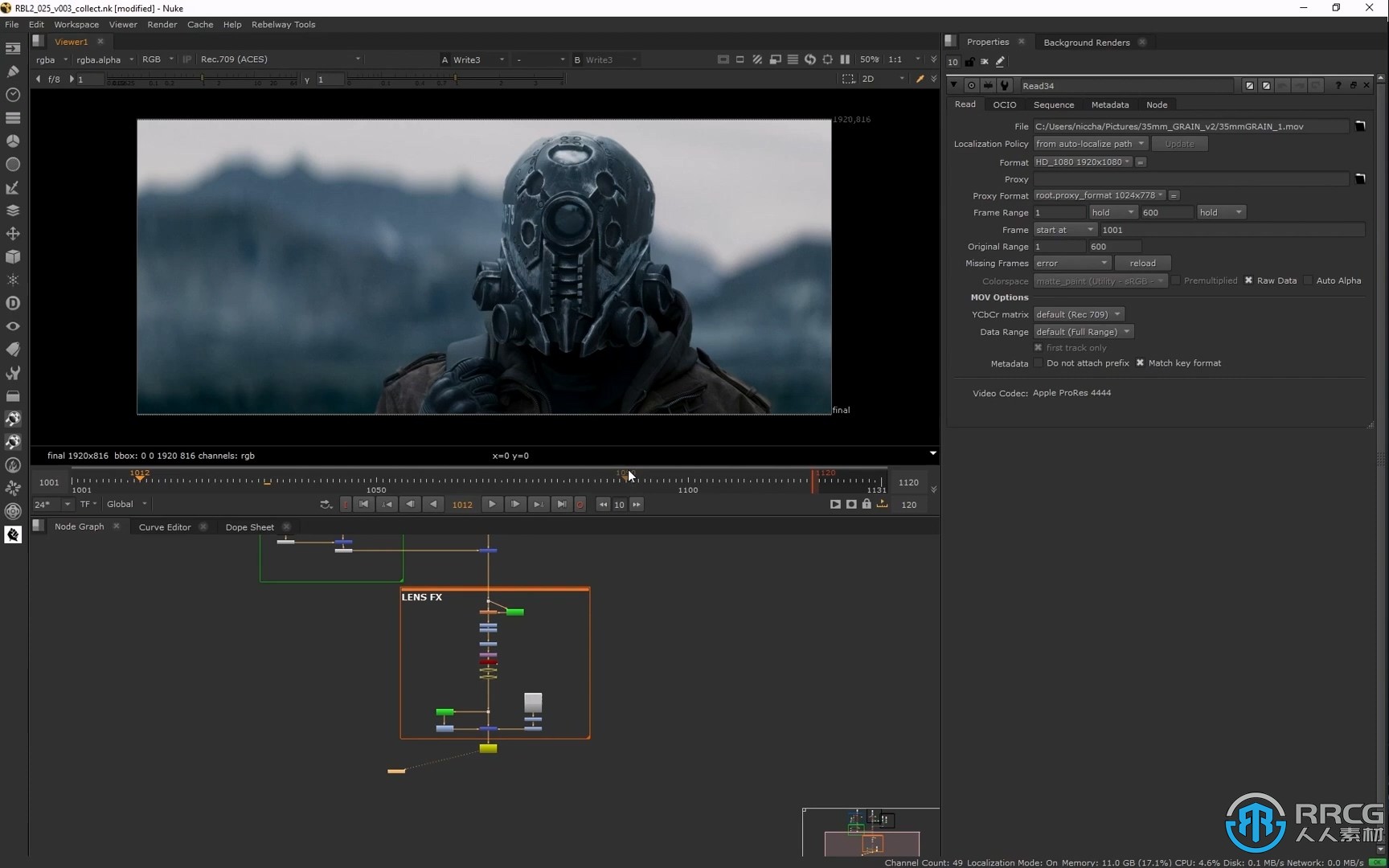 Nuke虚拟环境场景CG特效合成制作大师级视频教程