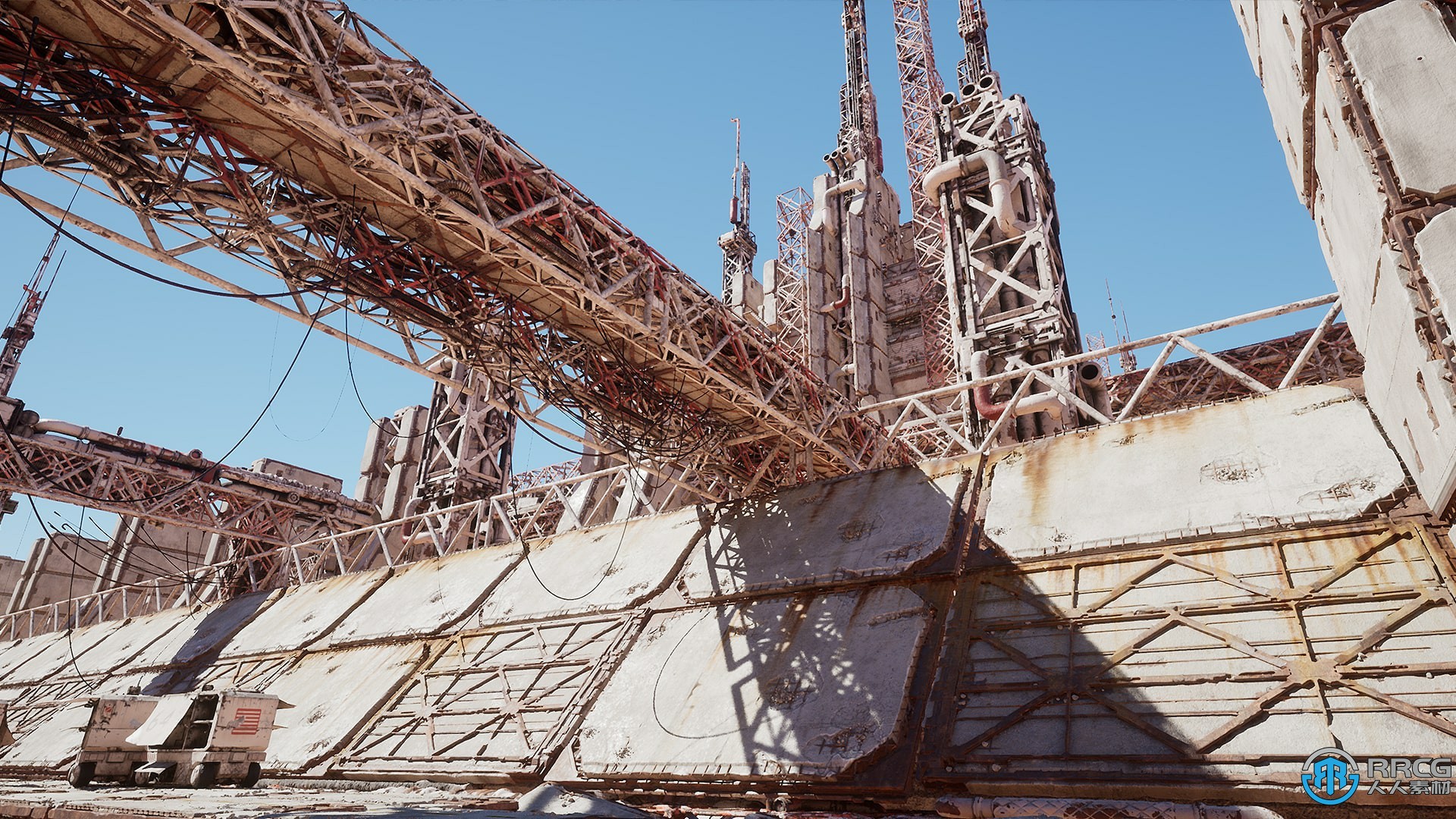 科幻城市环境场景Unreal Engine游戏素材资源