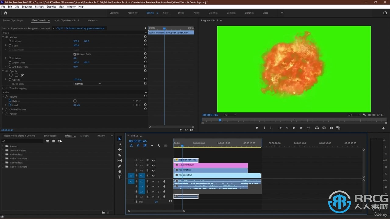 Premiere Pro CC创意内容视频编辑技术训练视频教程