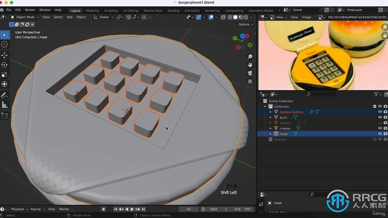 Blender电子产品3D硬表面建模训练视频教程