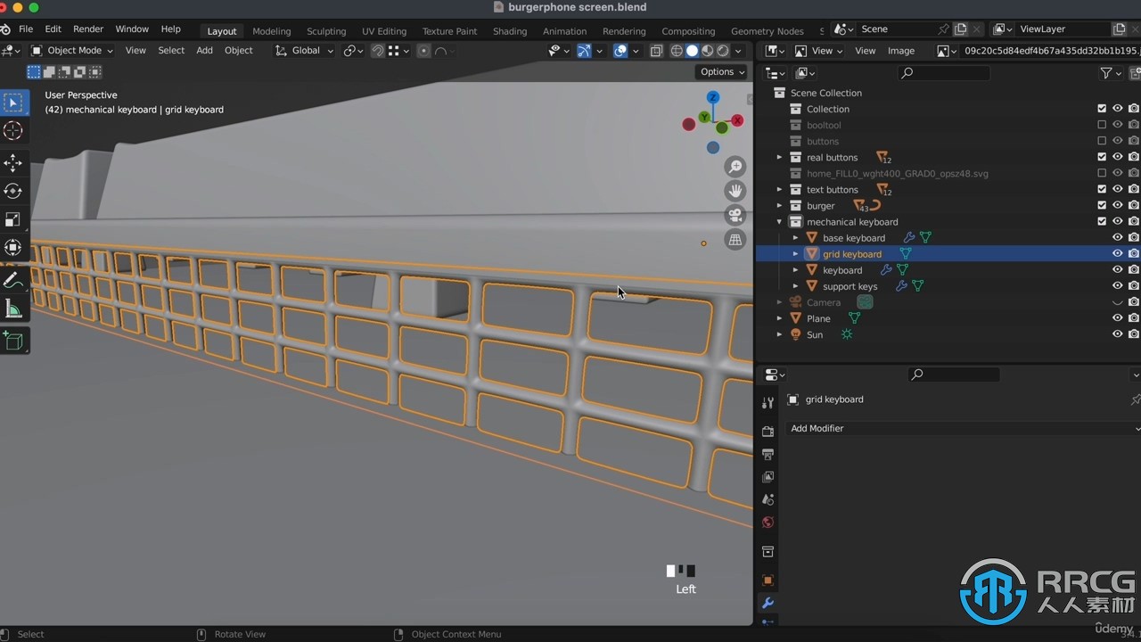 Blender电子产品3D硬表面建模训练视频教程