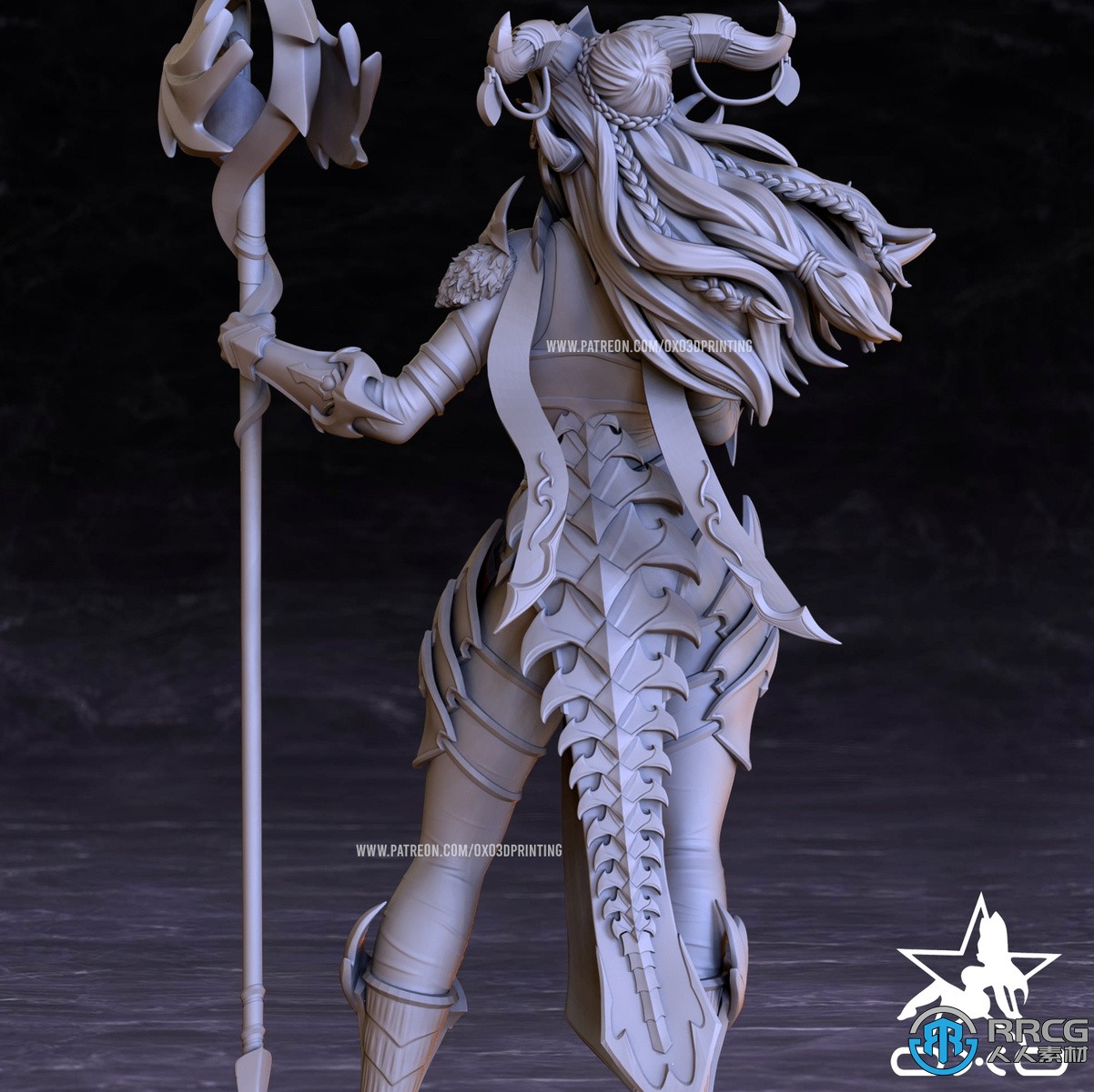 阿莱克丝塔萨魔兽世界游戏角色Alexstrasza雕塑3D打印模型