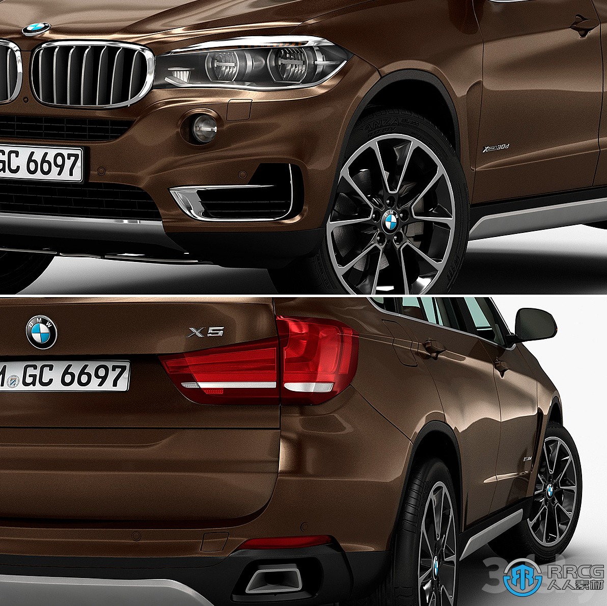 宝马BMW X5 SAV汽车3D模型