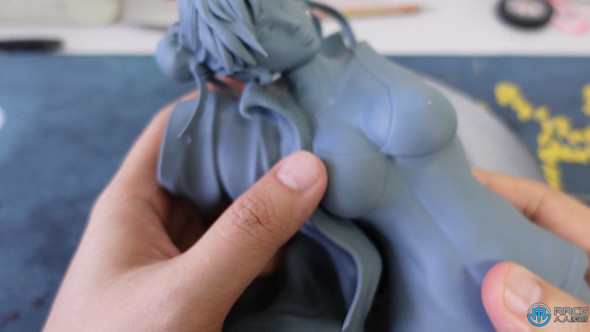 春丽泳装装扮游戏角色雕塑3D打印模型