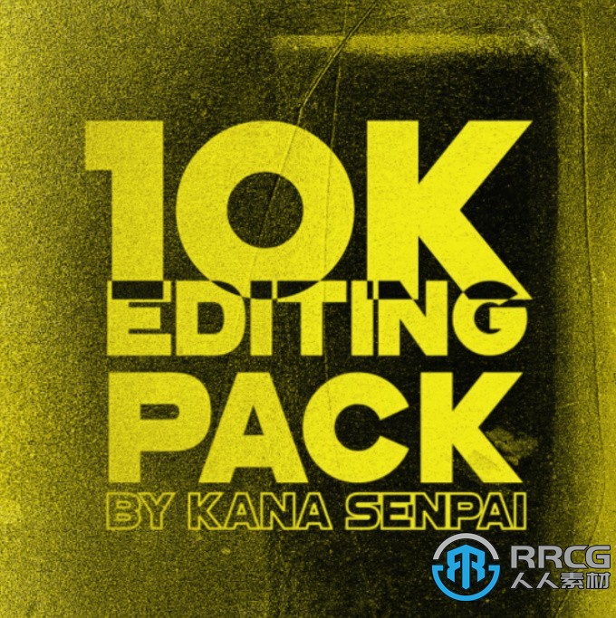 Kana Senpai出品视频编辑色彩预设模板音效等素材包合集