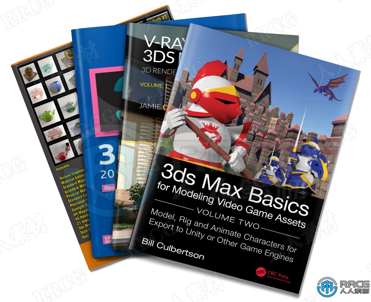 Autodesk 3ds max书籍图书1997-2021年度合集
