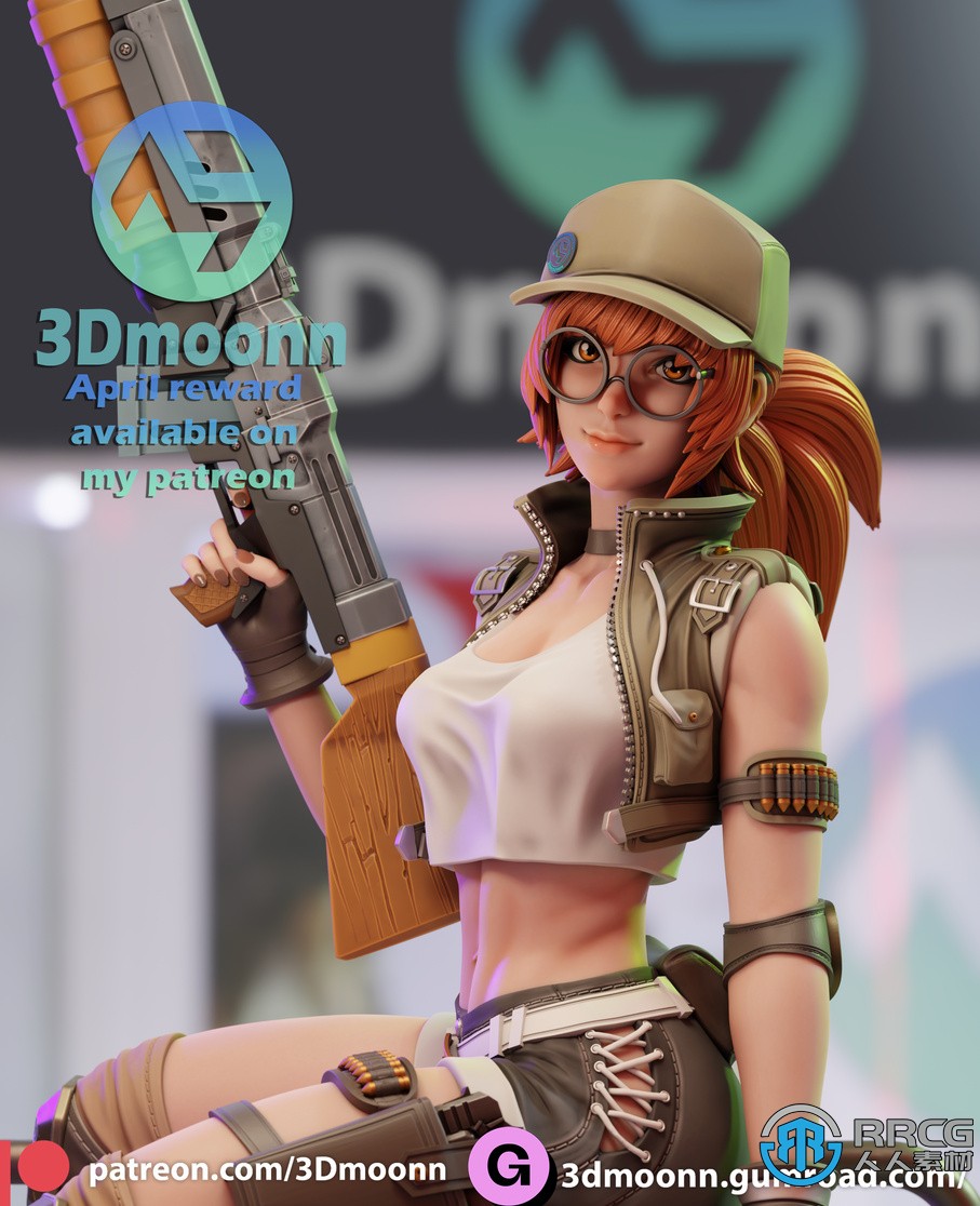 经典动漫影视游戏角色3D打印模型2023年度4月合集第三季