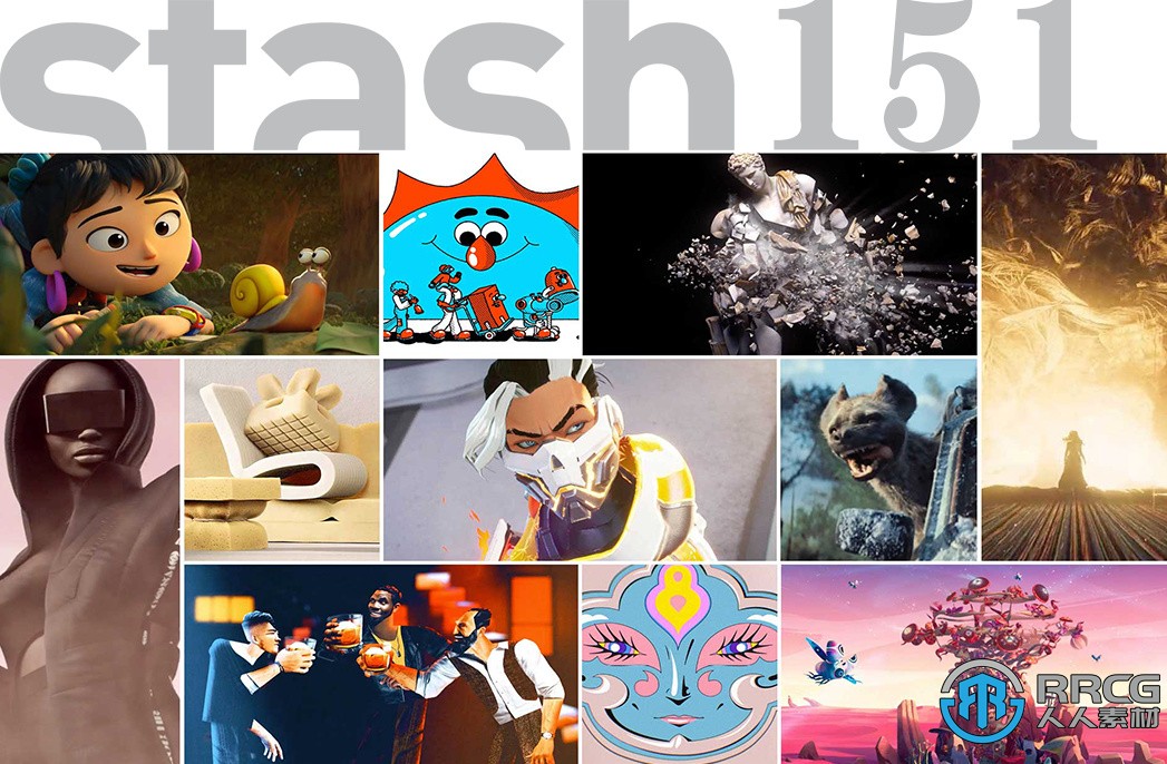 STASH创意艺术动画短片视频杂志第151期