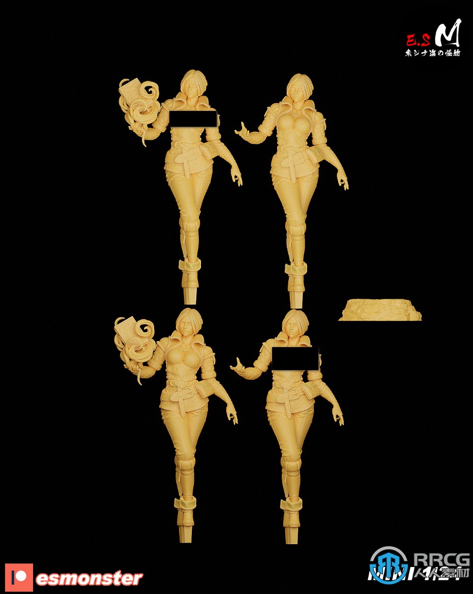 特莉丝梅莉葛德《巫师猎魔人》游戏角色雕塑3D打印模型