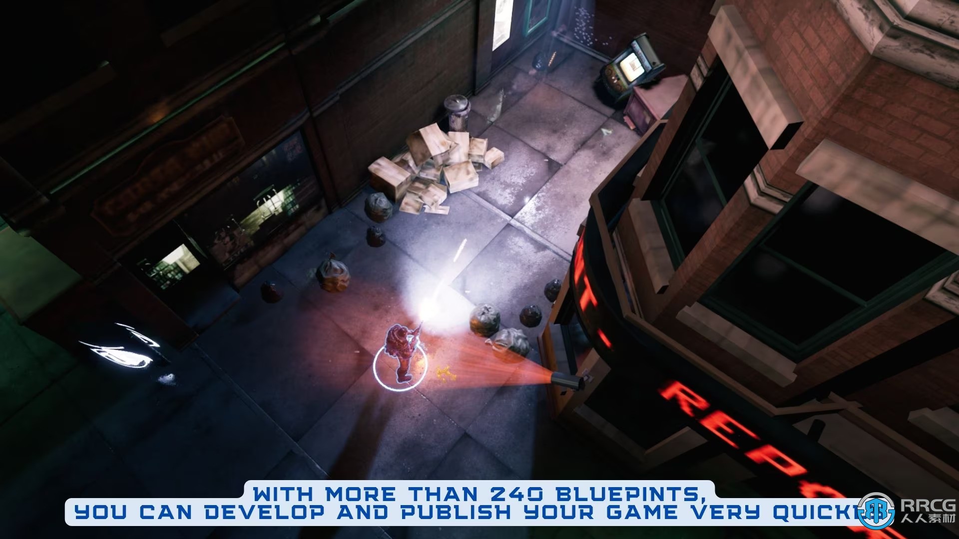 捍卫者动作射击类RPG模板Unreal Engine游戏素材