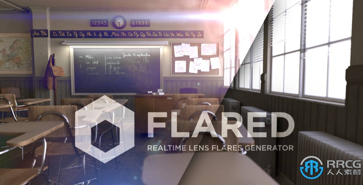 Flared Lens Flares镜头炫光Blender插件V1.9.51版