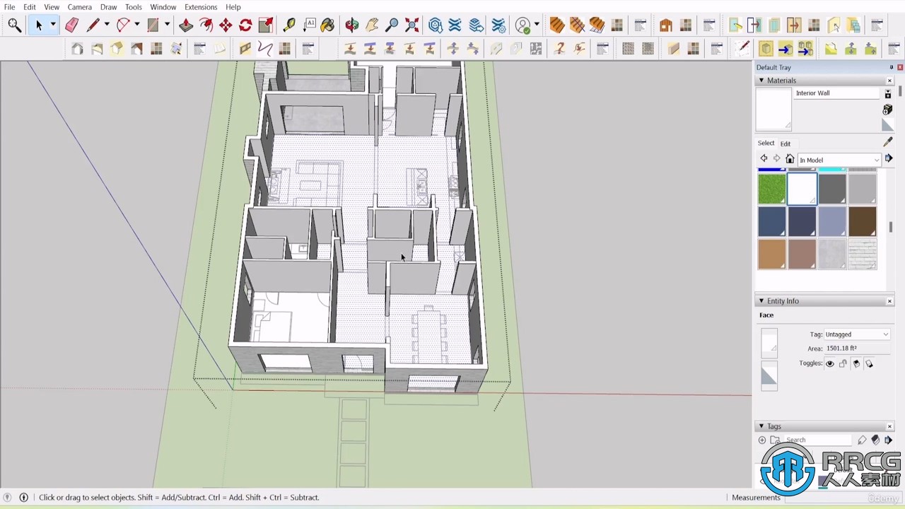 SketchUp房屋建造建筑师基础技能训练视频教程