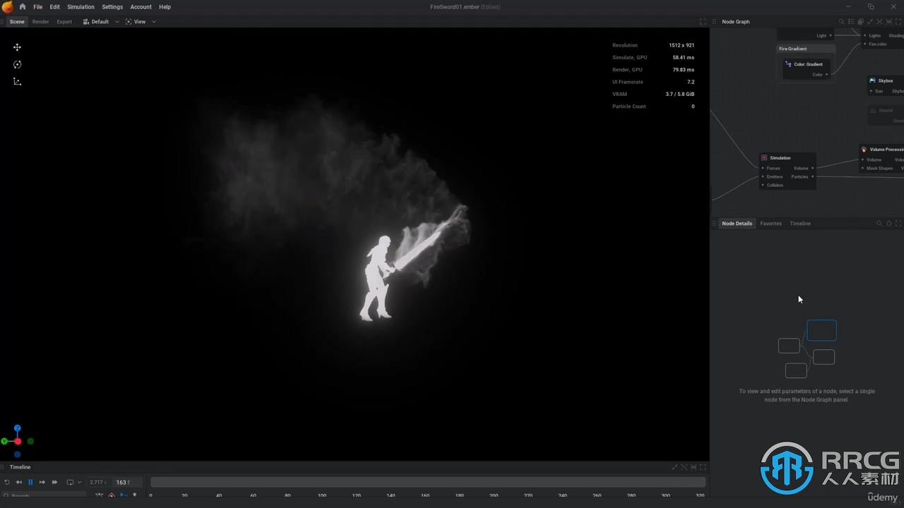 UE5虚幻引擎与EmberGen实时视觉特效技术训练视频教程