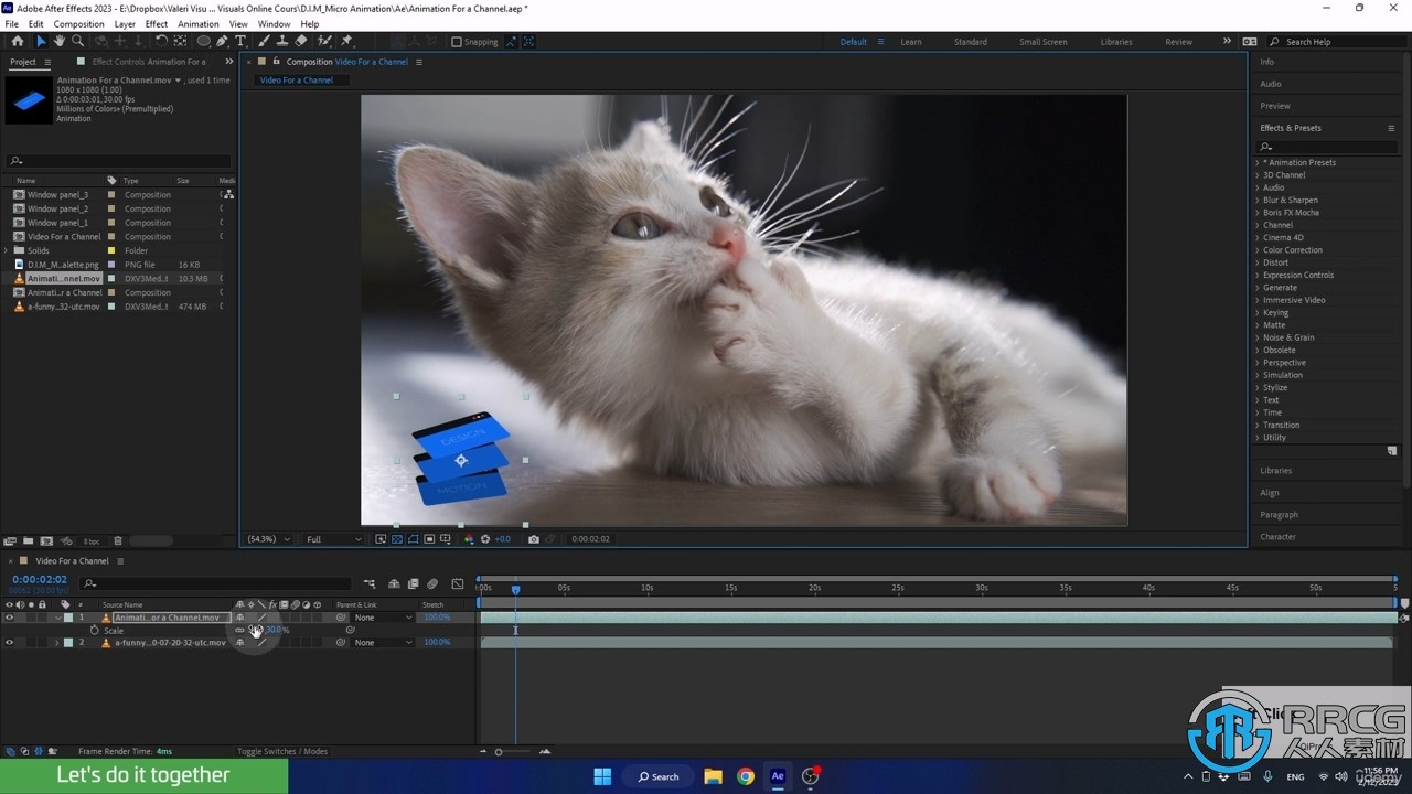 Adobe After Effects基础形状图形动画技术训练视频教程