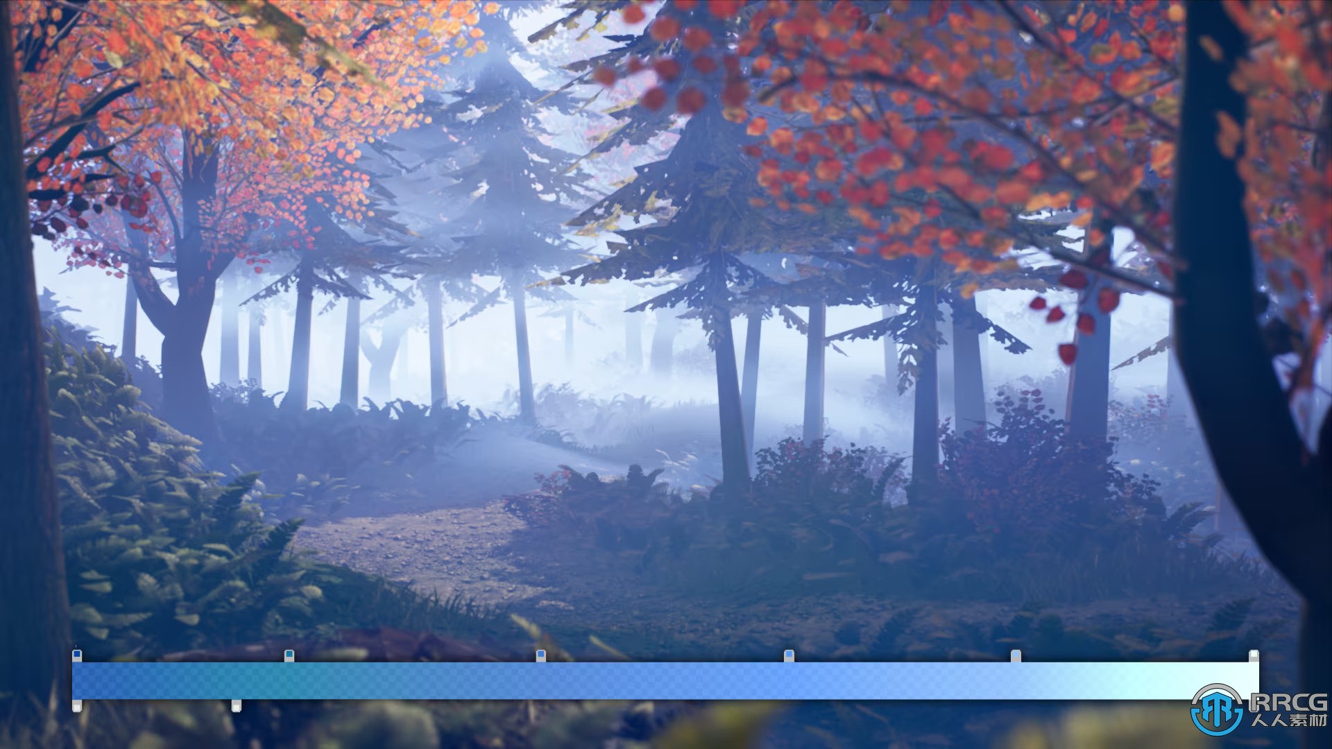雾气后期色彩氛围特效Unreal游戏素材