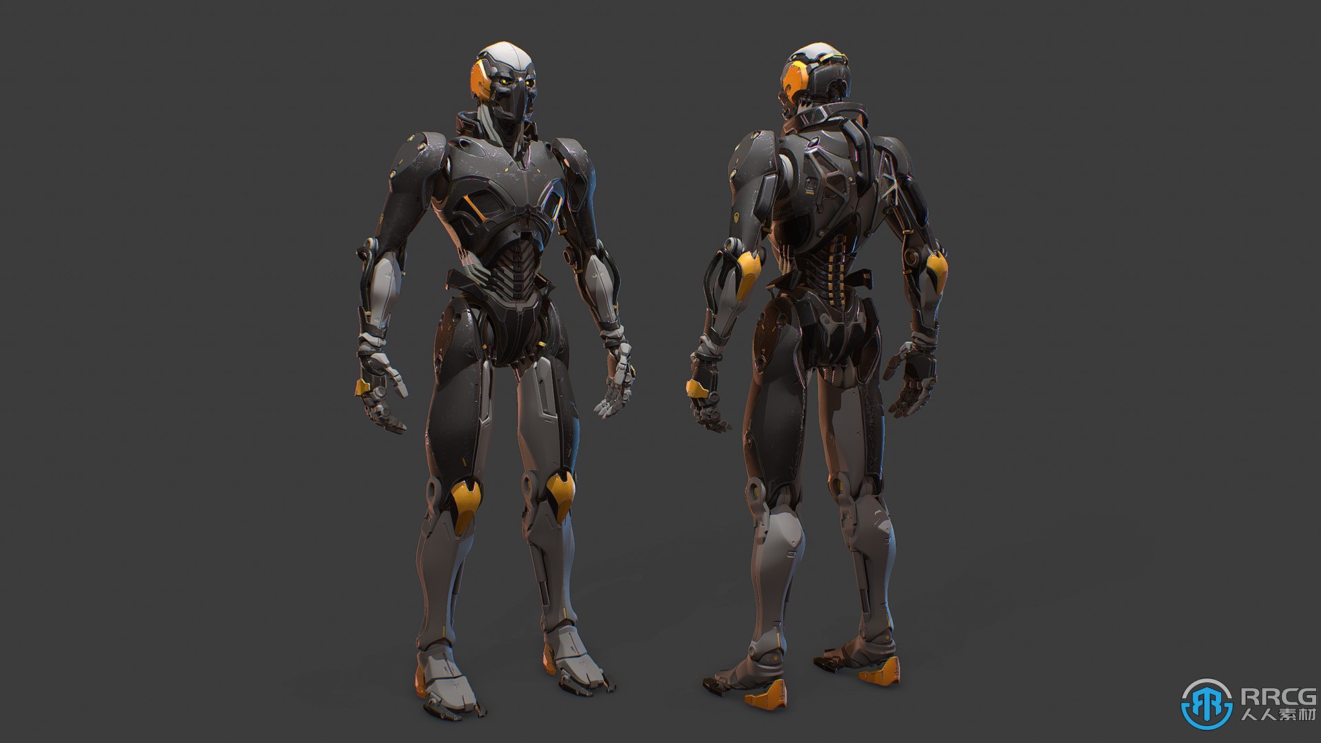 科幻机甲机器人角色Unreal游戏素材