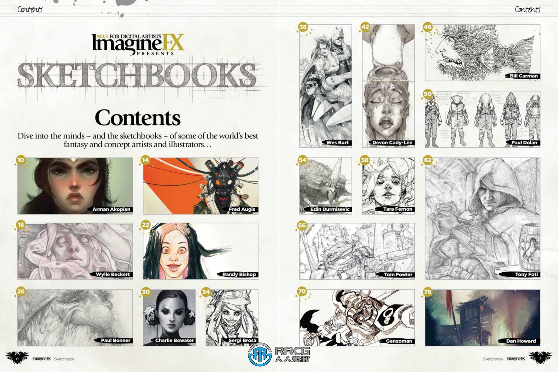 ImagineFX手绘素描杂志2023年刊第3季