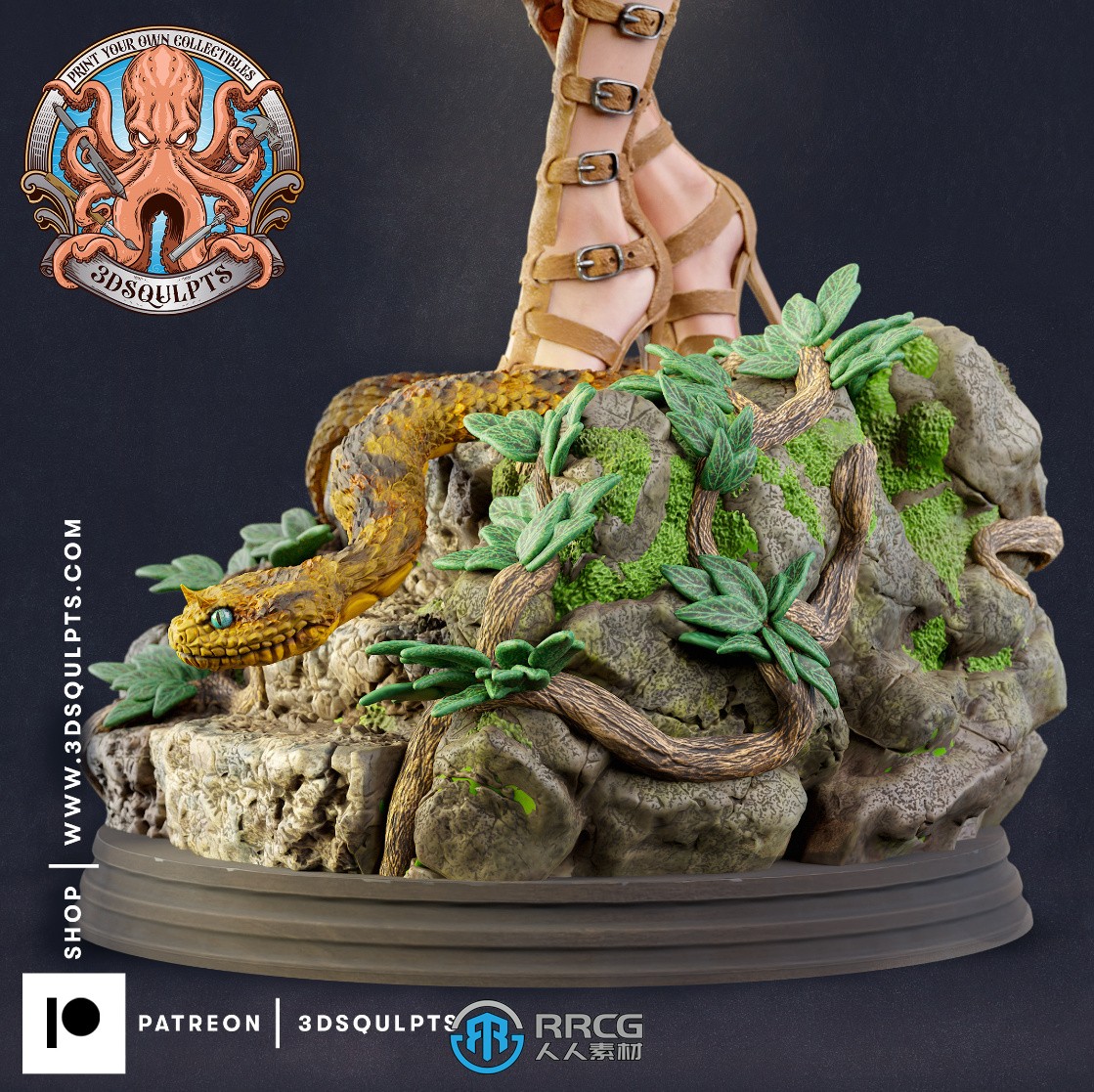 冥后珀耳塞福涅古希腊神话种子女神角色雕塑3D打印模型