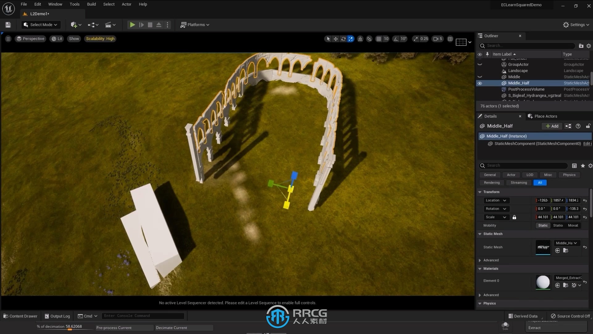 UE5虚幻引擎前沿概念艺术场景制作视频教程