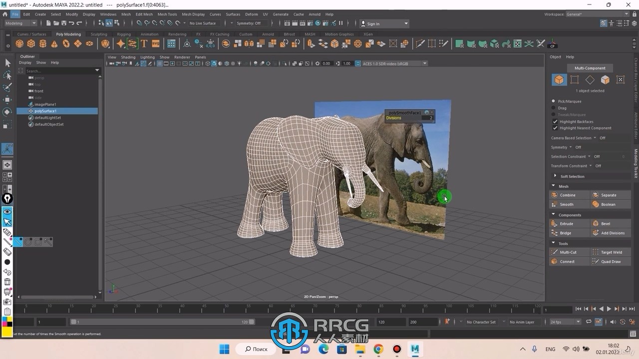 Maya 3D建模初学者入门实例训练视频教程