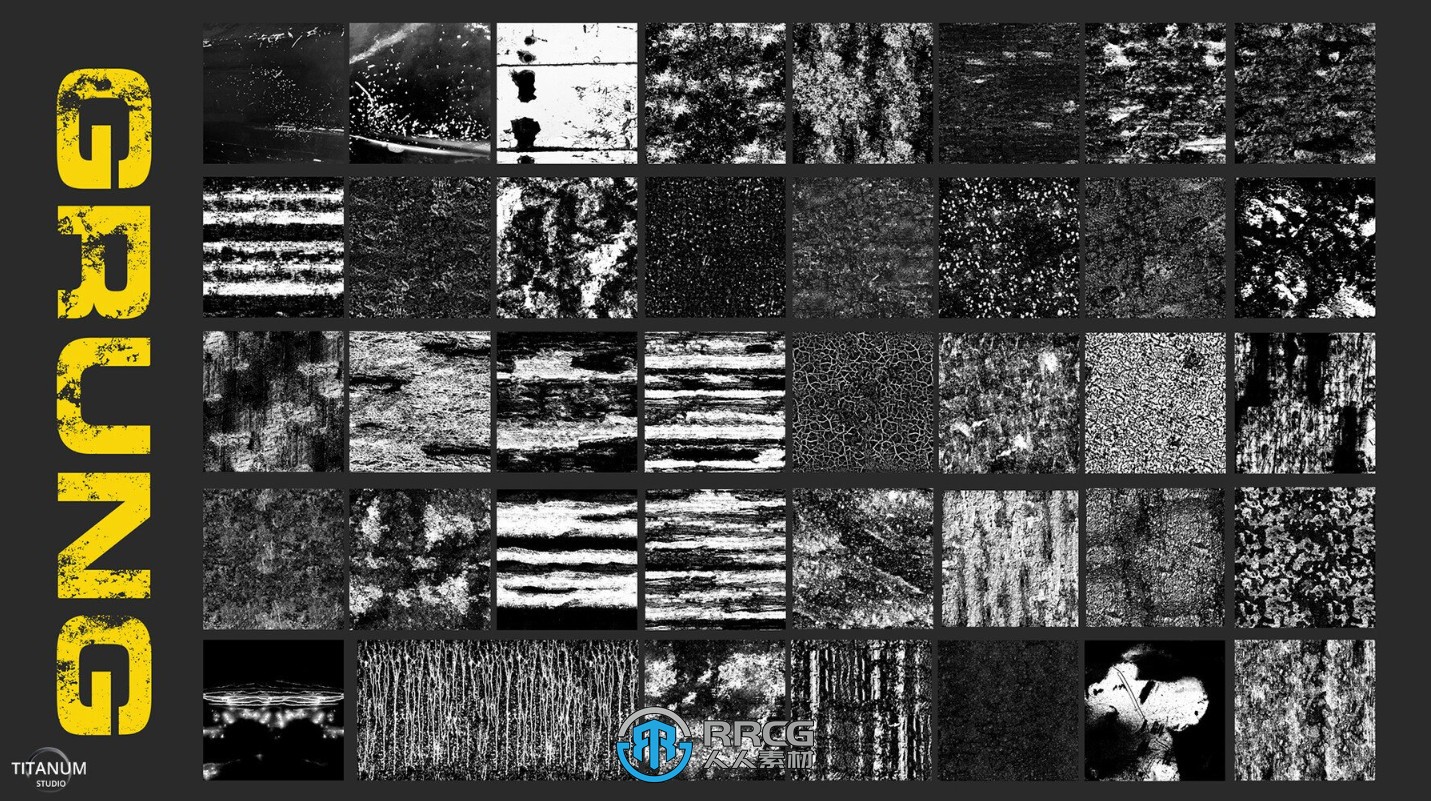 120组金属石材木材表面划痕瑕疵4K高清纹理贴图合集