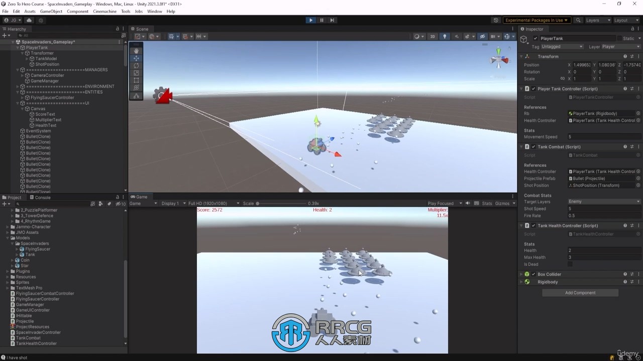 Unity 3D游戏开发终极大师班训练视频教程