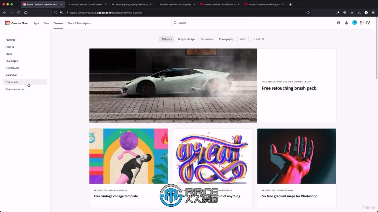 【中英双语】Adobe Creative Cloud创意云设计终极指南视频教程