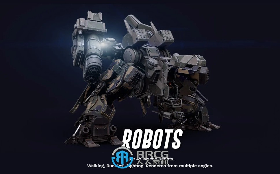 科幻机甲机器人战斗机影视特效视频素材合集