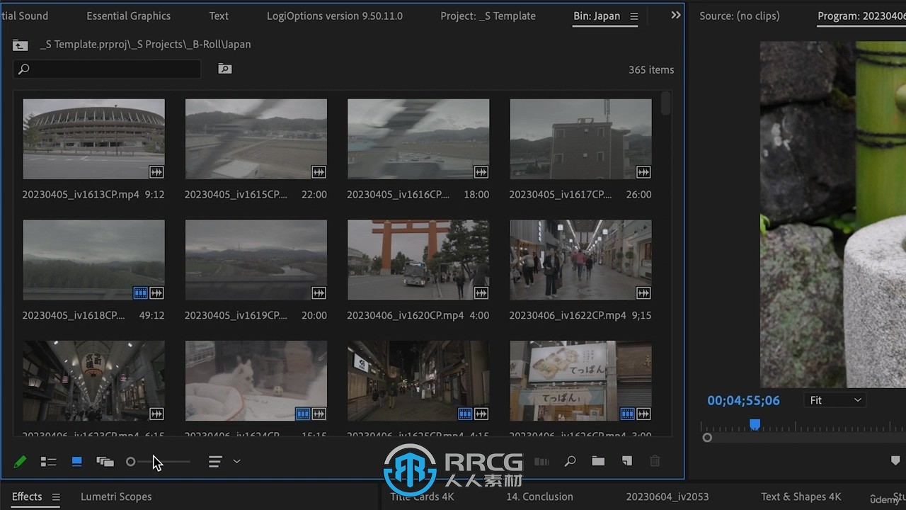 Premiere Pro高效视频剪辑工作流程视频教程