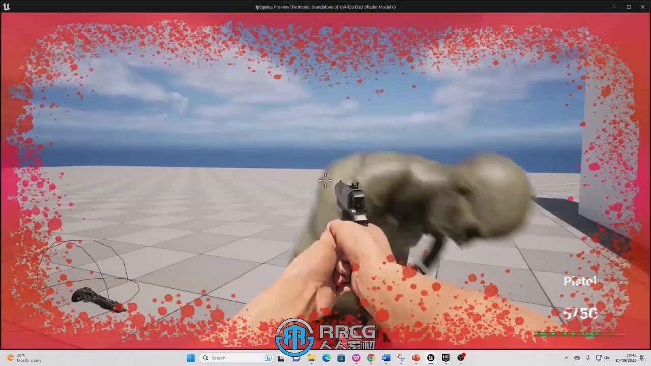 UE5虚幻引擎第一人称射击游戏开发制作视频教程