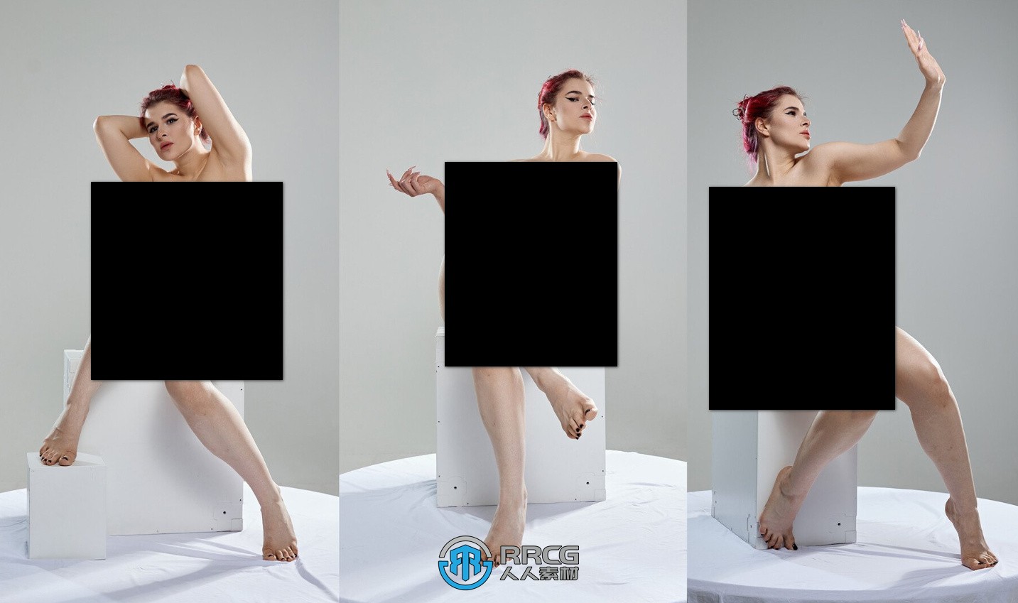 746张迷人女性艺术姿势造型高清参考图合集