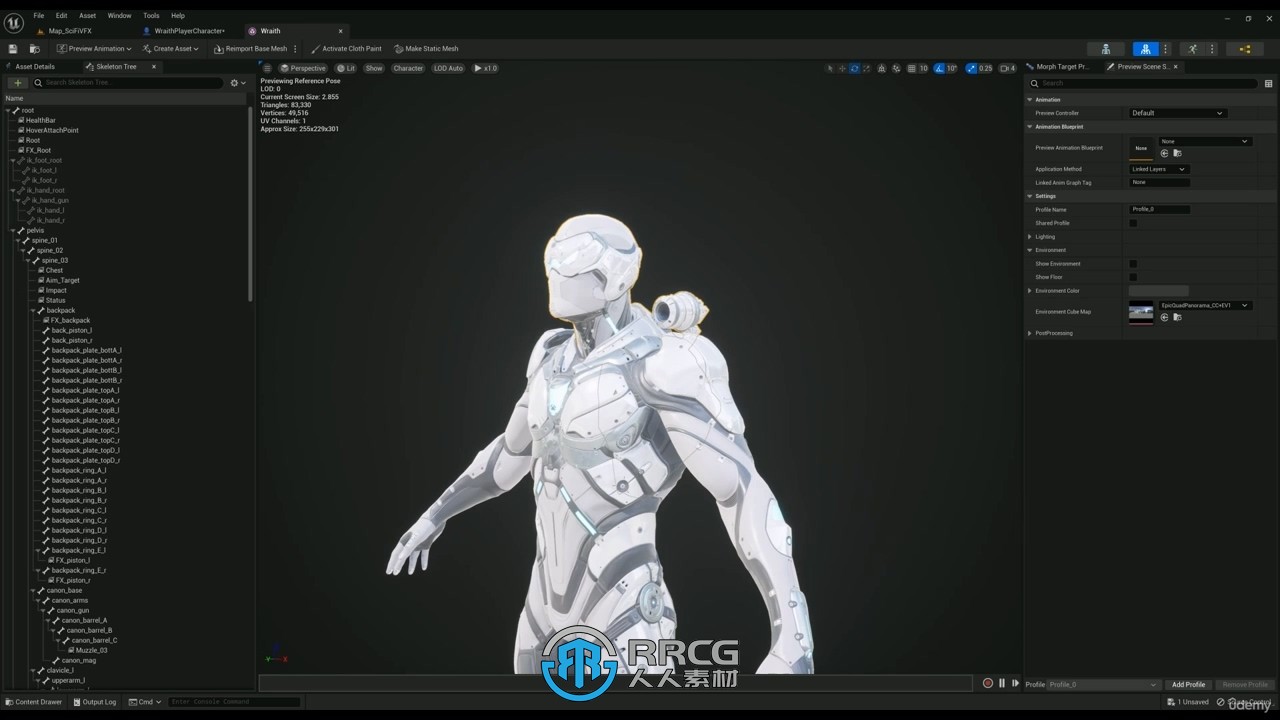 UE5虚幻引擎科幻游戏特效系列教程 - 能量护盾与手榴弹特效
