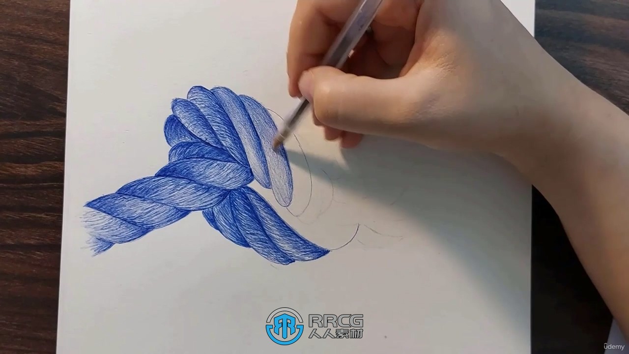 钢笔素描绘画技法从入门到精通视频教程