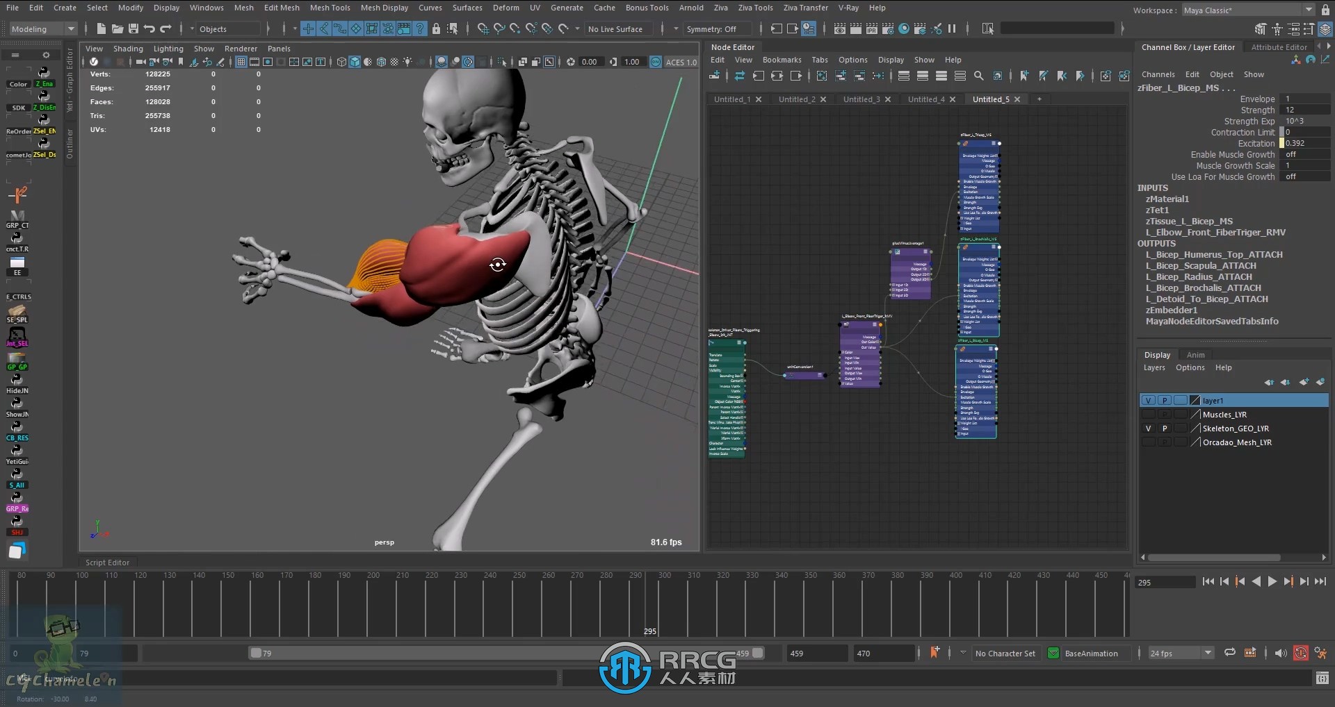 ZIVA Dynamics角色绑定动画大师级训练视频教程