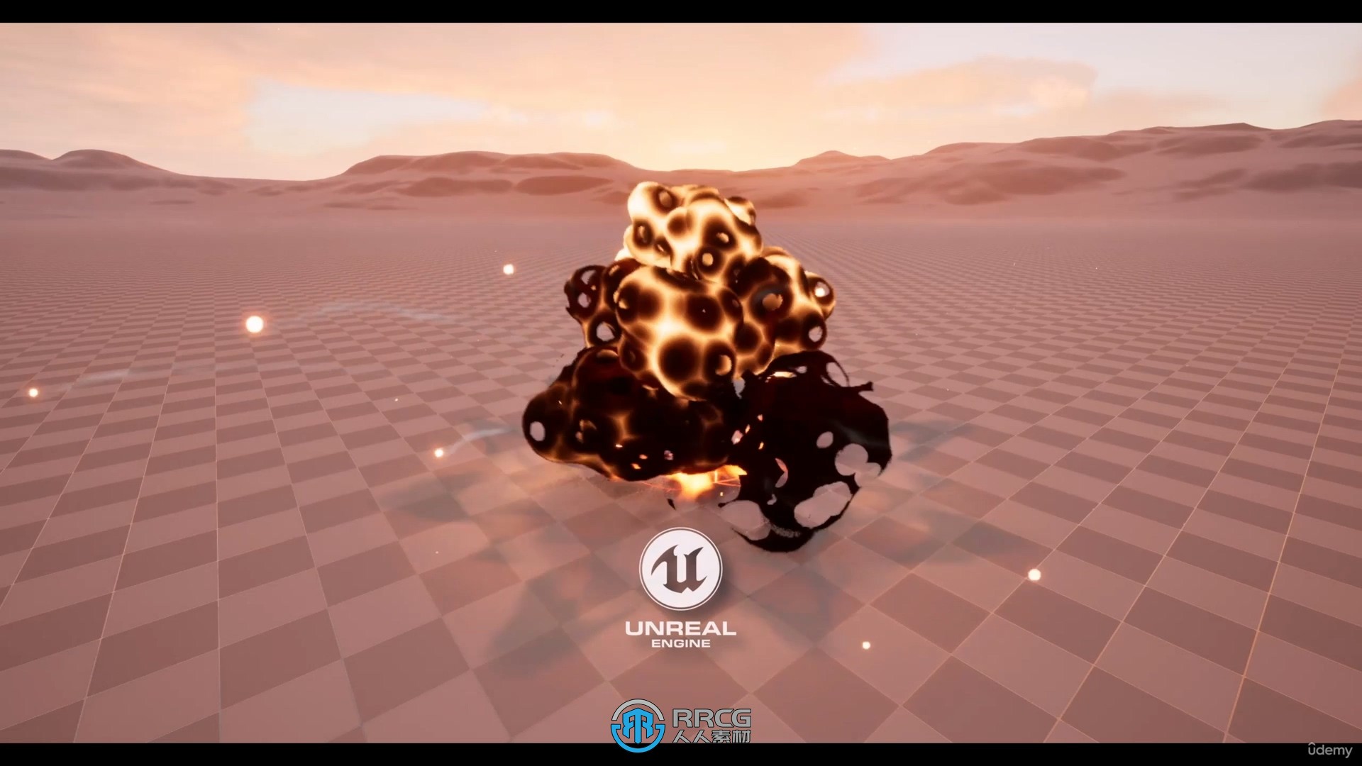 UE5虚幻引擎爆炸视觉特效制作视频教程