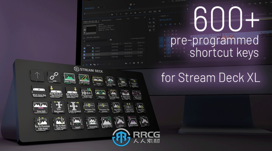 Premiere Pro profiles Stream Deck快捷键高效流程PR插件V3.1版