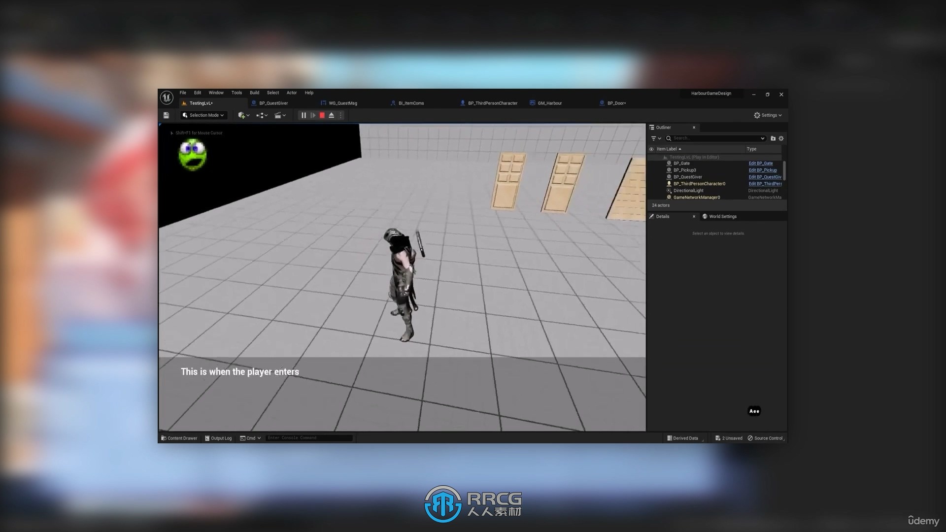 UE5虚幻引擎视觉小说与叙事游戏设计视频教程