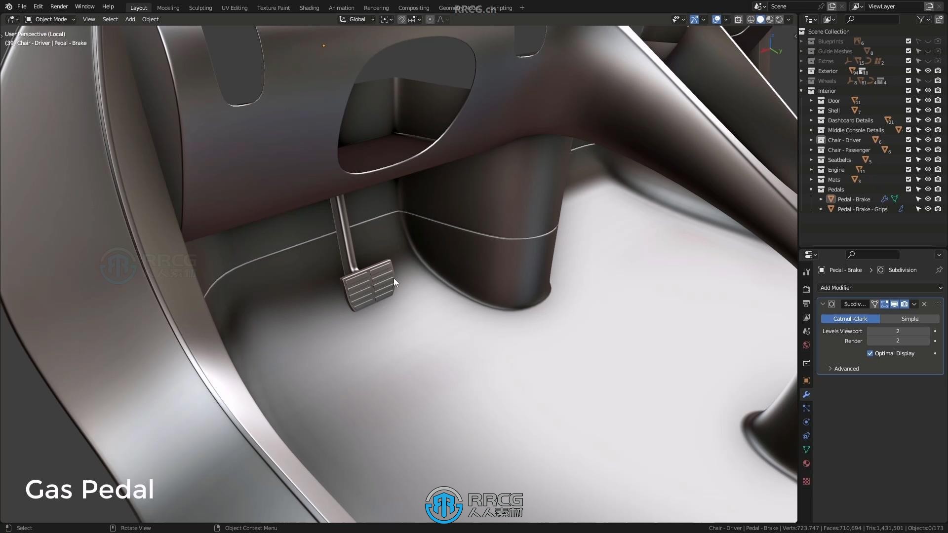Blender 3D高精度汽车建模制作流程大师班视频教程第三季
